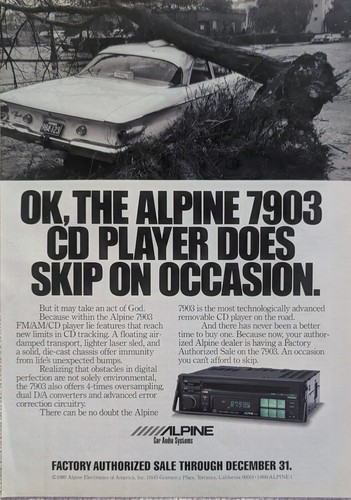 1989 vintage stampa annuncio - stampa,